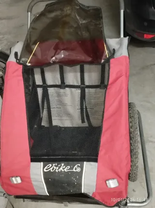 Remolque Carro Bicicleta Niños