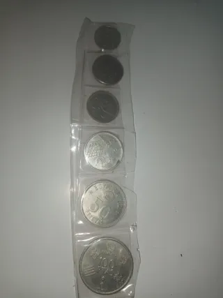 Monedas Colección 1982 Mundiales