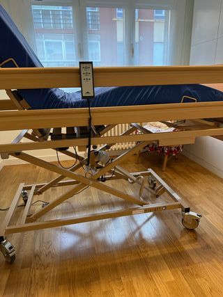 Cama articulada hospitalaria
