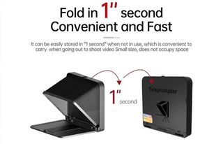Teleprompter portátil móvil/cámara