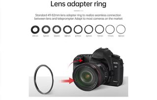 Teleprompter portátil móvil/cámara