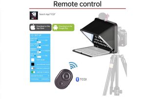 Teleprompter portátil móvil/cámara