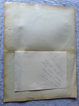 Antigua carta menú Can Isidre Barcelona