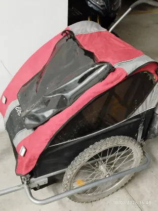 Remolque Carro Bicicleta Niños