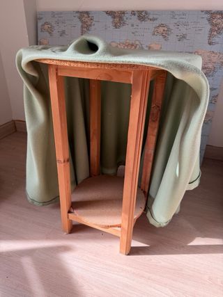 Mesa camilla redonda 45cm diametro x 60cm