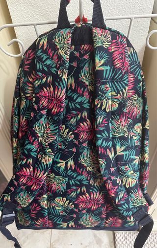 Mochila Polinesia Estampado Tropical