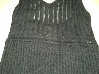 Vestido Mango Negro Tirantes Eventos