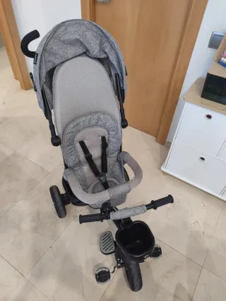 Triciclo Kinderkraft gris