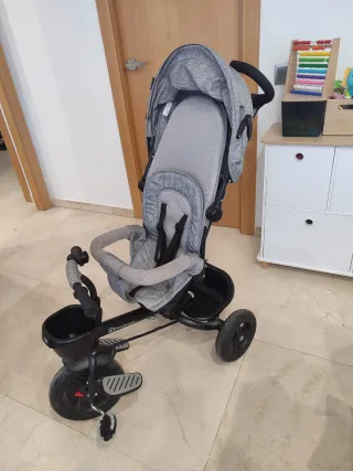 Triciclo Kinderkraft gris