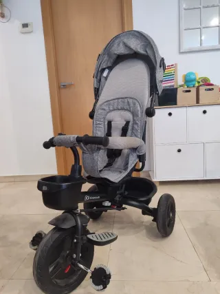 Triciclo Kinderkraft gris