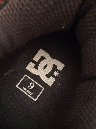 Zapatillas DC Shoes Negras Talla 42 Nuevas
