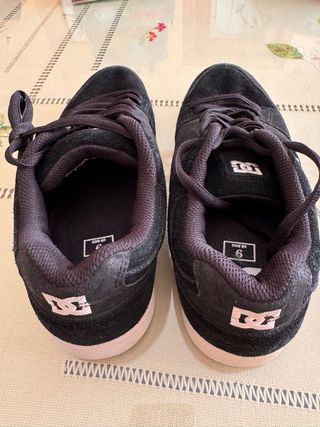 Zapatillas DC Shoes Negras Talla 42 Nuevas