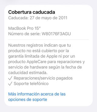 MacBook Pro 15" Argento