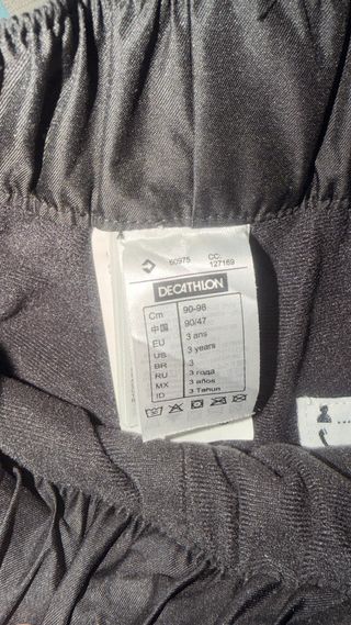 Lote ropa y botas de nieve niño Decathlon