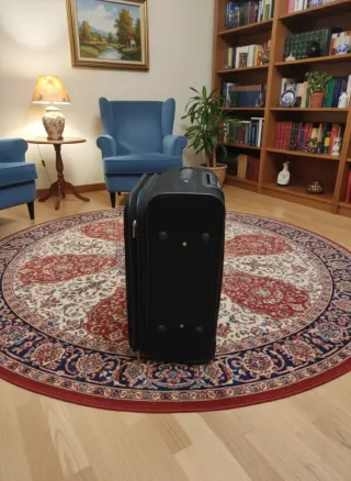 Maleta de viaje negra