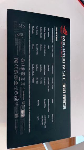 Refrigeración Líquida ASUS ROG RYUO IV SLC 360 ARG