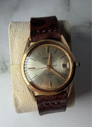 EXACTUS Precimaster 41 Jewels Suizo Vintage