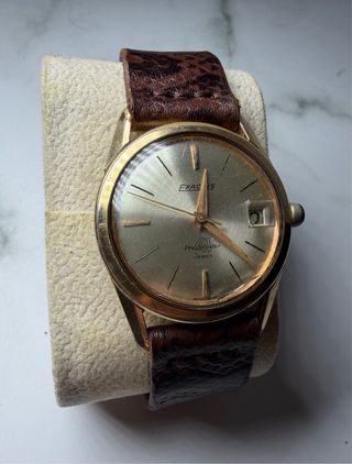 EXACTUS Precimaster 41 Jewels Suizo Vintage