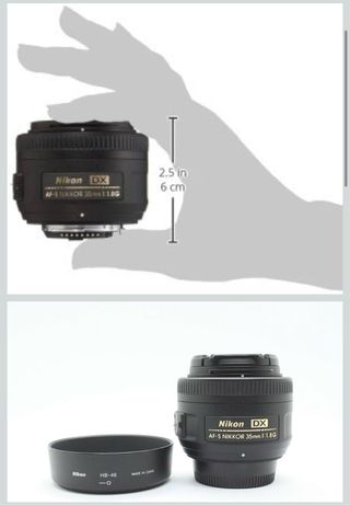 Objetivo Nikon AF-S 35mm f/1.8G DX