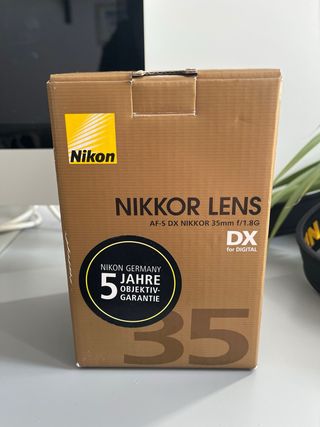 Objetivo Nikon AF-S 35mm f/1.8G DX