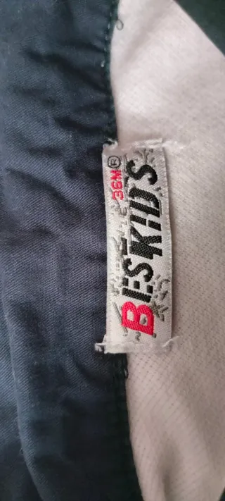 Polo bimbo bianco con stampa