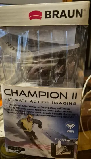 Cámara Deportiva Braun Champion II Full HD