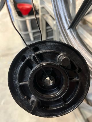 Llantas Vespino Negro Brillo