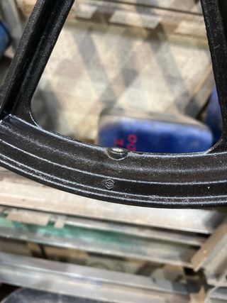 Llantas Vespino Negro Brillo