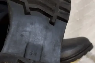 Botas Impermeables Negras Talla 38