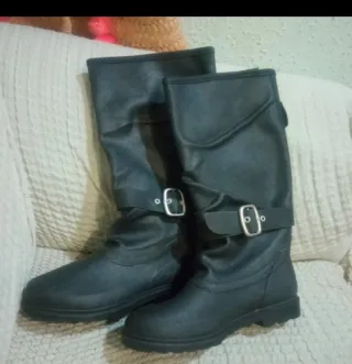 Botas Impermeables Negras Talla 38