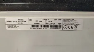 Microondas Samsung Negro