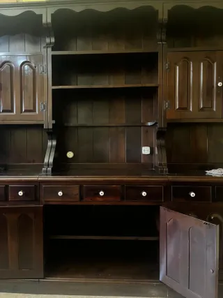 Mueble clásico madera para merendero o salón