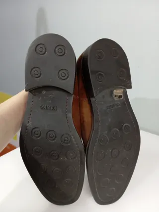 Zapatos Yanko Piel Marrón Talla 43