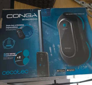 Robot Limpiacristales Cecotec Conga