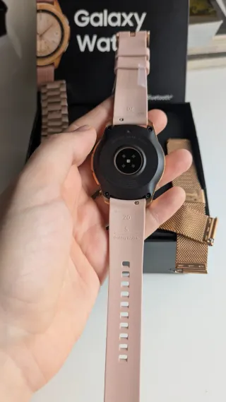 Samsung Galaxy Watch 42mm Oro Rosa varias correas