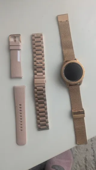 Samsung Galaxy Watch 42mm Oro Rosa varias correas