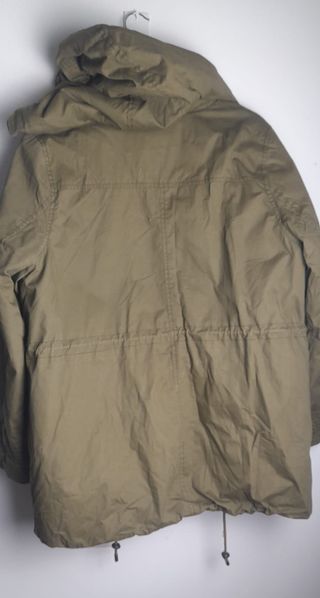 Parka H&M LOGG Verde Talla 44