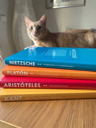 Cuatro libros de filosofía