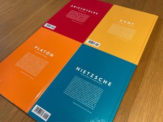 Cuatro libros de filosofía