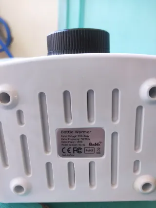 Calienta biberones doble Bable