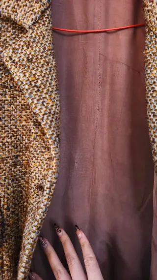 Chaqueta de vestir hecha a mano