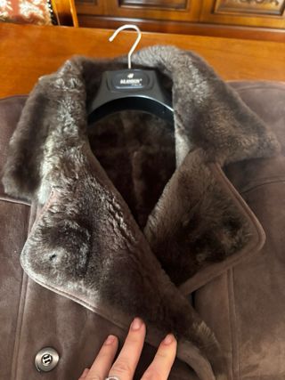 Cappotto Titta Colombo Montone Moro Tg.44