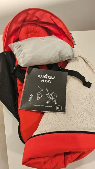 Capazo Babyzen Yoyo +0m Rojo