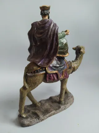 Conjunto 3 Figuras Reyes Magos en Camello