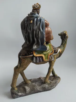 Conjunto 3 Figuras Reyes Magos en Camello
