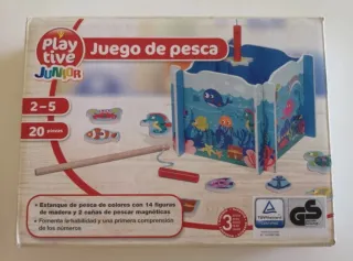 Juego de Pesca Magnética Animales Marinos