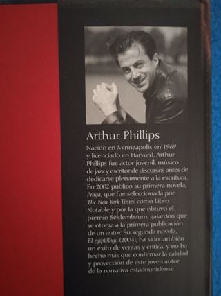 El egiptólogo (novela Arthur Phillips)