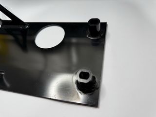 Cubrecarter aluminio Pit Bike negro 110cc 125cc