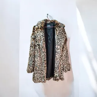 Abrigo Zara Leopardo