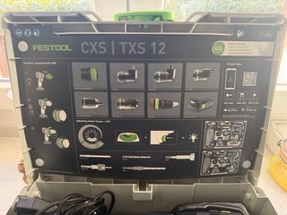 Taladro Festool TXS 12 + Cargador TCL 6
